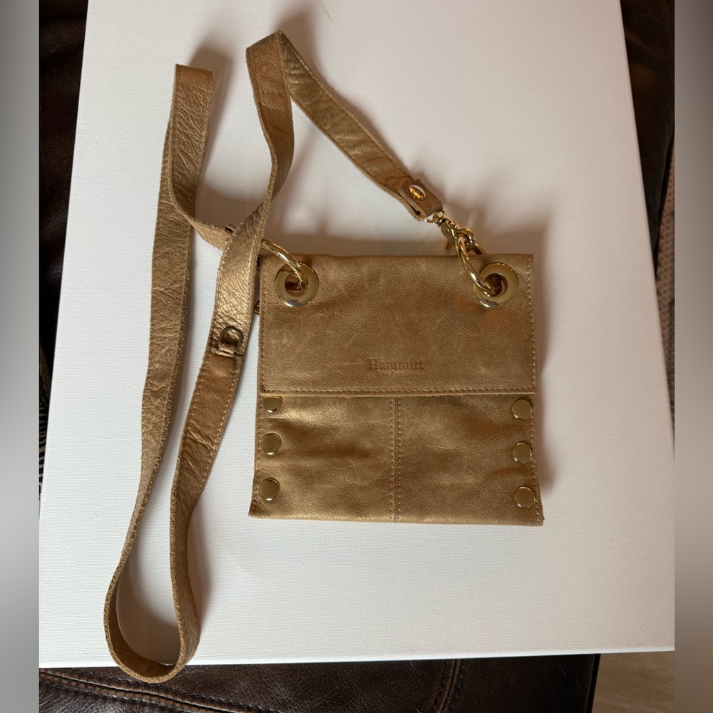 Hammitt Gold Crossbody Bag